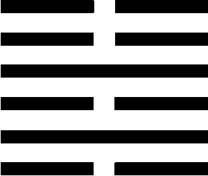 Gate 40 Hexagram
